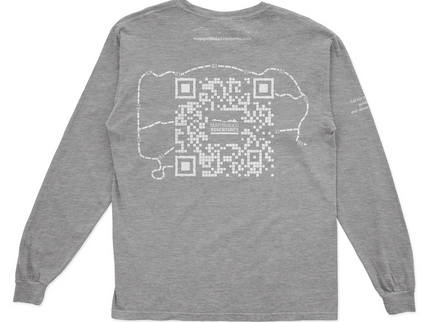 Map Guided Adventures Long Sleeve Shirt