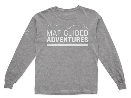 Map Guided Adventures Long Sleeve Shirt