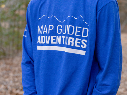 Map Guided Adventures Long Sleeve Shirt